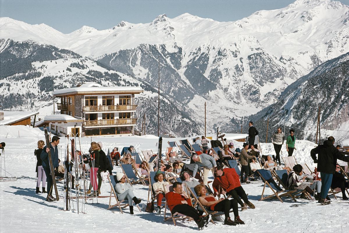 Slim Aarons 'Courchevel' 1970 Edition officielle limitée de la succession