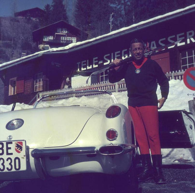Slim Aarons 'Cranmore, laderas y senderos' en venta 1