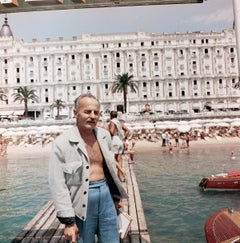 Slim Aarons 'Darryl Zanuck In Cannes' Mid-century Modern Photography