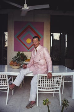 Slim Aarons 'David Nightingale Hicks' 1980 Edizione Ufficiale Limitata Estate