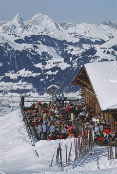 Slim Aarons, Eagle Club, Gstaad (Erbstücke aus dem Nachlass)