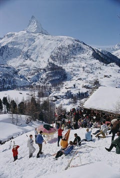 Slim Aarons Estate Edition - Zermatt Skiing