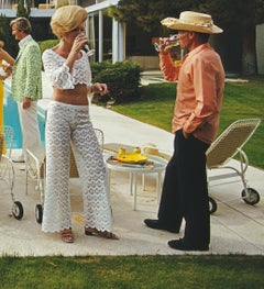 Slim Aarons Estate Print - Desert House Party - Oversize
