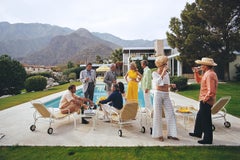 Slim Aarons Estate Print - Desert House Party - Oversize