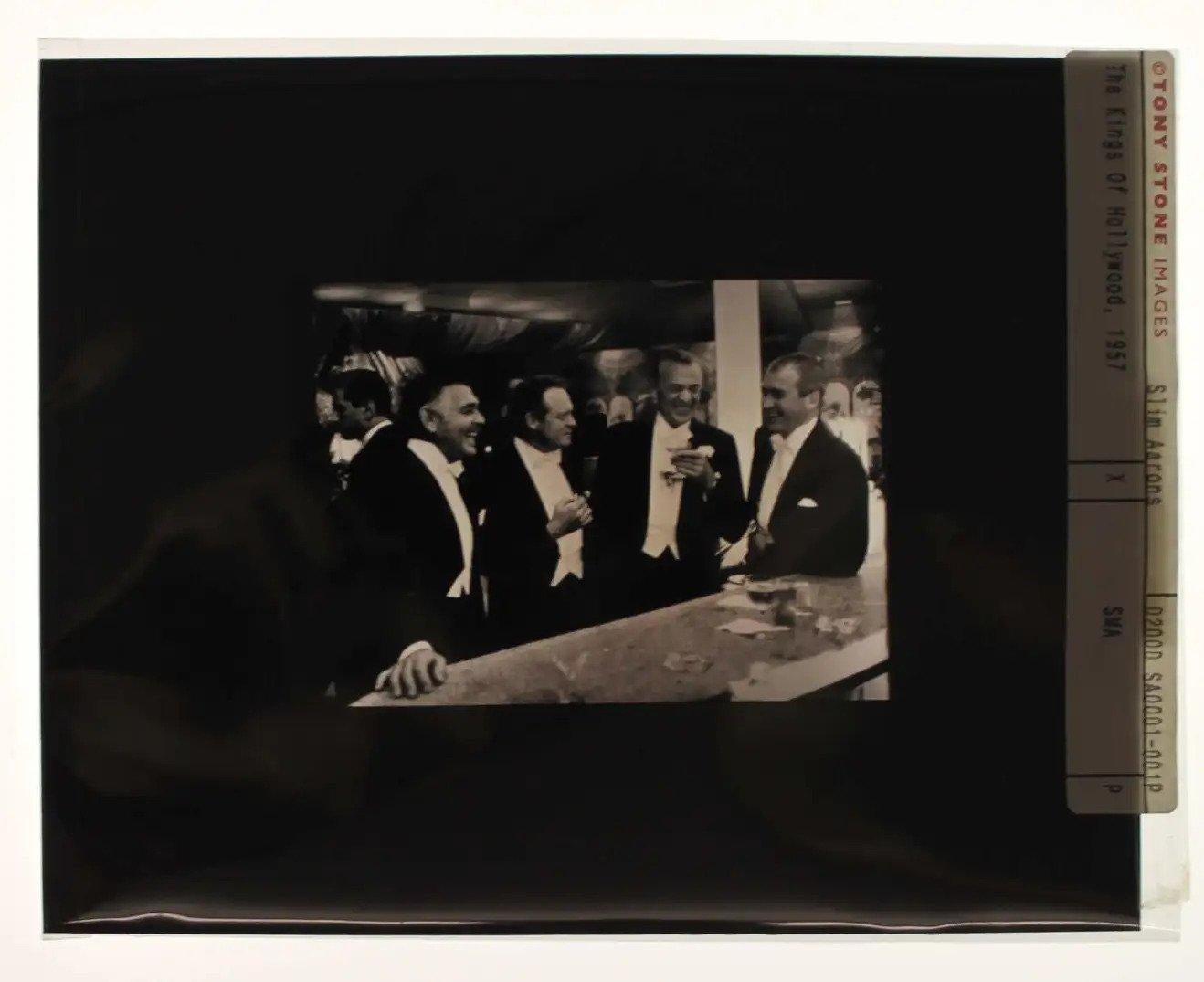 Slim Aarons Official Estate Print - Louis Armstrong Dinner Jazz 1949 For Sale 3