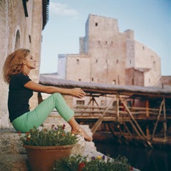 Slim Aarons Estate Print - Dolores Guinness 1965 - Oversize