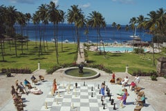 Slim Aarons Estate Print - Megachess 1993 - Oversize