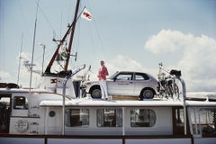 Slim Aarons Estate Print - No Transport Problems 1982