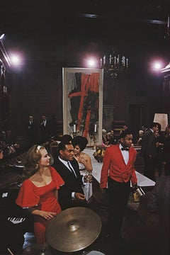 Retro Slim Aarons Official Estate Print  - Party At The Playboy Mansion IX