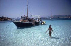 Slim Aarons offizieller Nachlassdruck – Yachting Trip – Übergroß