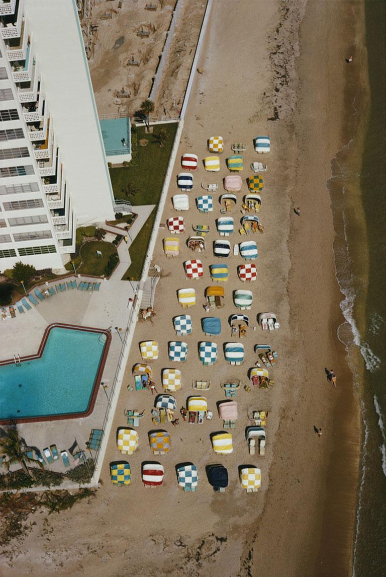 Slim Aarons, Fort Lauderdale Beach Aerial (Estate Edition)