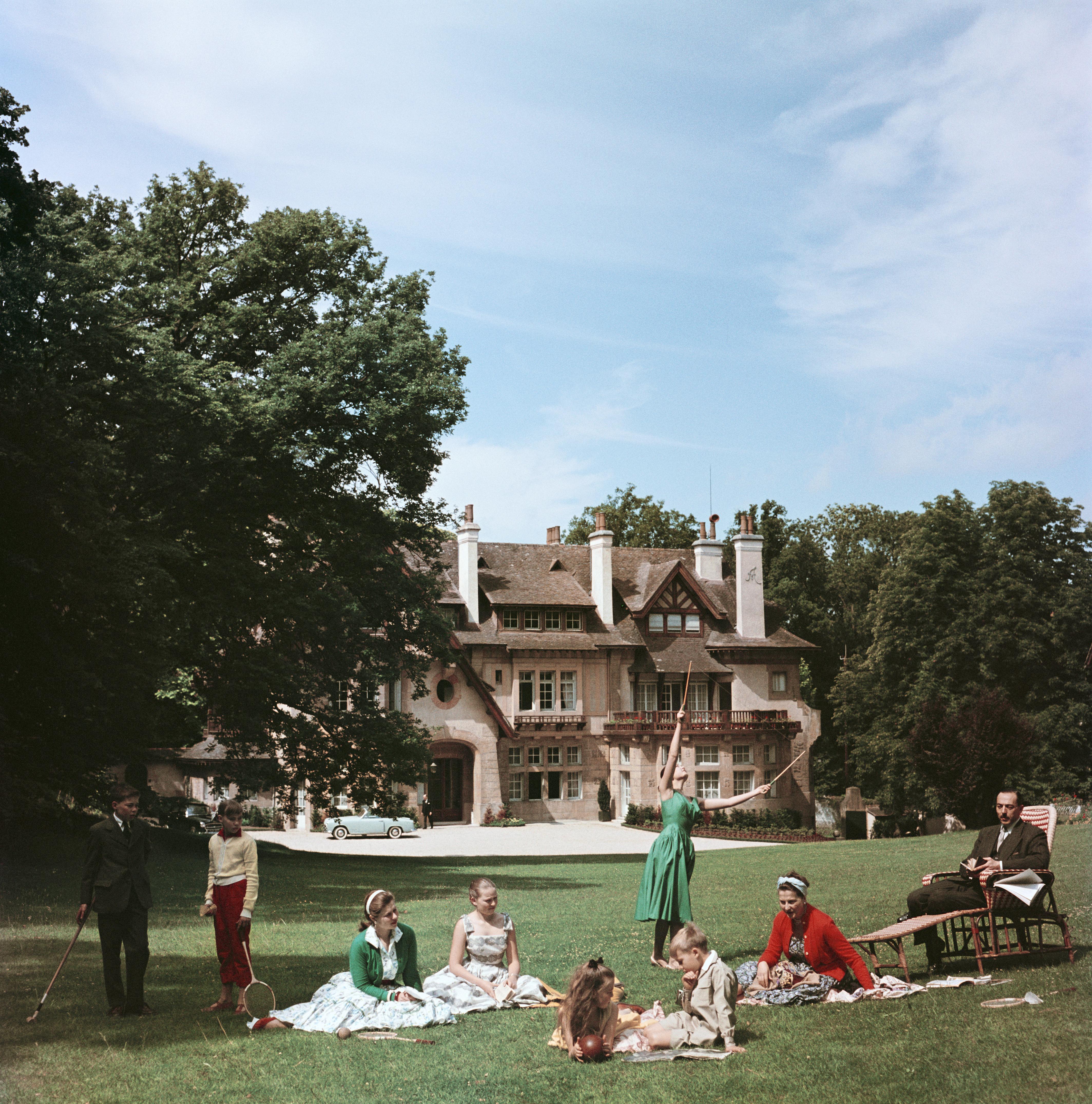 Slim Aarons, French Stately Home
