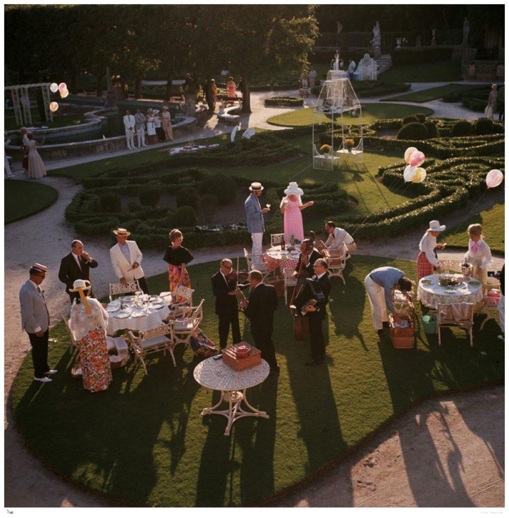 70s garden party