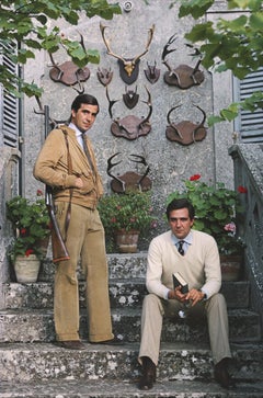 Slim Aarons 'Gioacchino And Gian Nicola Fiilippi' 1982 Edition Limitée
