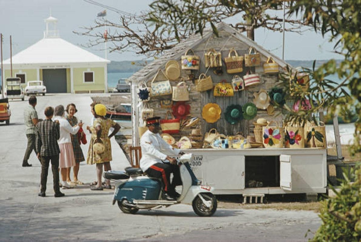 'Harbour Island' 1970 Slim Aarons Limited Estate Edition Print 
Harbour Island in the Bahamas, 1970.

Paper size 40 x 60 inches / 101 x 152 cm 
Printed in 2024 - produced from the original transparency
Certificate of authenticity supplied 
Archive