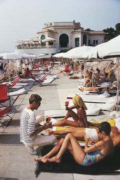 Slim Aarons 'Hotel Du Cap' 1969 Official Limited Estate Edition
