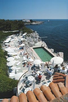 Slim Aarons 'Hotel Du CAP-Eden-Roc' 1978 Edizione Ufficiale Limitata Estate