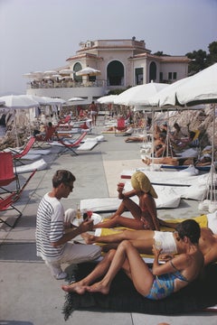 Vintage Slim Aarons 'Hotel Du Cap' Official Limited Estate Edition