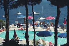 Slim Aarons Il Pellicano Hotel 1980 Official Limited Estate Edition