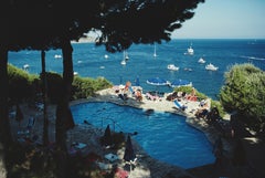 Slim Aarons 'Il Pellicano Pool' (La piscina del Pellicano)