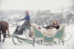 Slim Aarons 'Karen Davis in St. Moritz' (Karen Davis à St. Moritz)