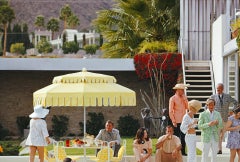 Poolside Gathering, Palm Springs California, Estate Edition, Portrait Photograph