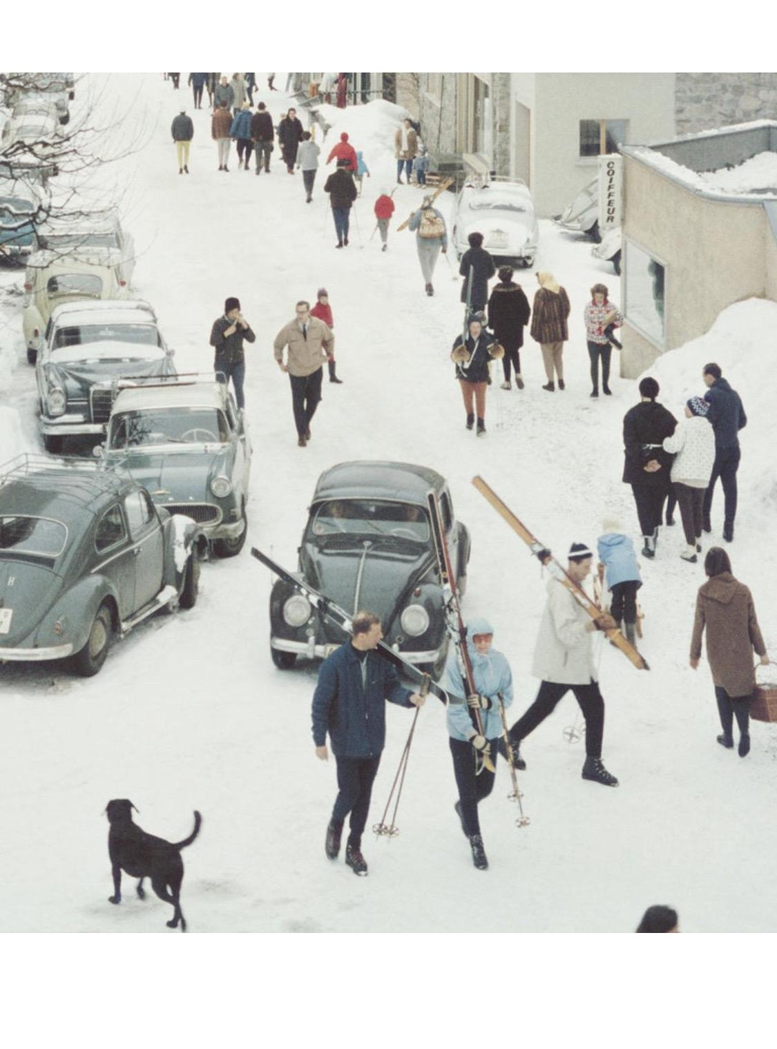 Slim Aarons - Klosters 1963 - EstateStamped For Sale 2