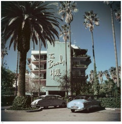 Slim Aarons - Impression de succession en édition limitée - Beverly Hills Hotel 1957