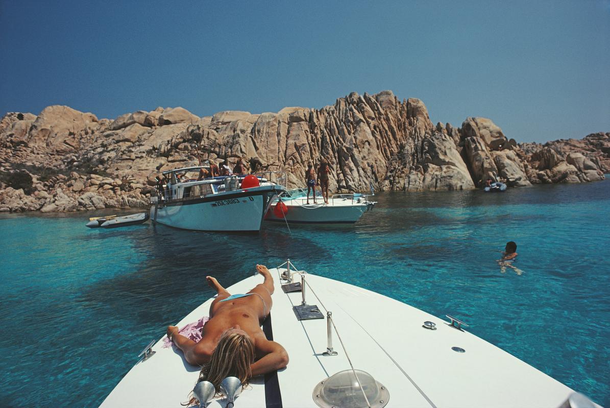 Slim Aarons Limited Estate Edition Countess on Deck (Comtesse sur le pont)