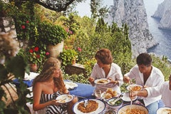 Slim Aarons Limited Estate Edition Dining Al Fresco On Capri