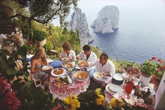 Slim Aarons Limited Estate Edition Dining Al Fresco On Capri
