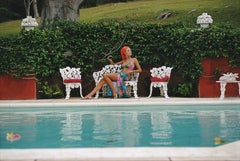 Vintage Slim Aarons, Lounging In Bermuda