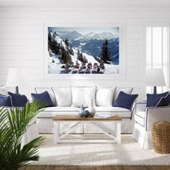 Slim Aarons 'Lounging In Gstaad' - Mid-century Modern Photography
