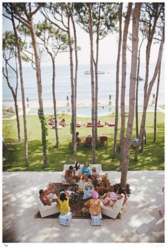 Slim Aarons Marbella House Party Unframed Limited Edition Estate Stamped Edition