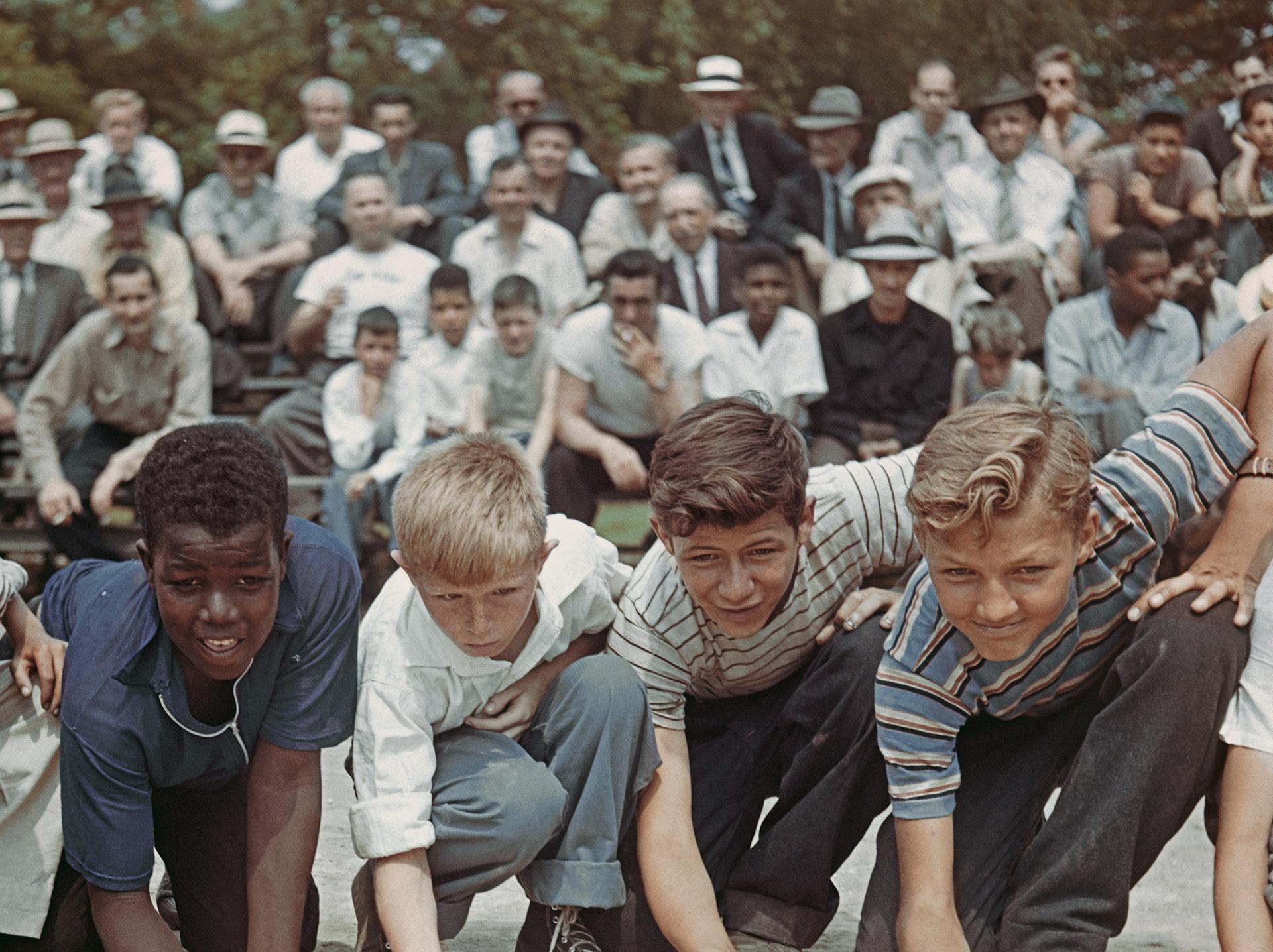 Marbles Championship, New York City, Estate Edition, Portrait Photograph For Sale 1