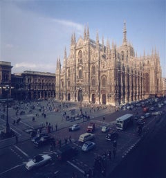 Slim Aarons - Duomo di Milano 1960 - Timbro dell'azienda