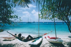 Used Slim Aarons 'Mustique Hammock' (Slim Aarons Estate)