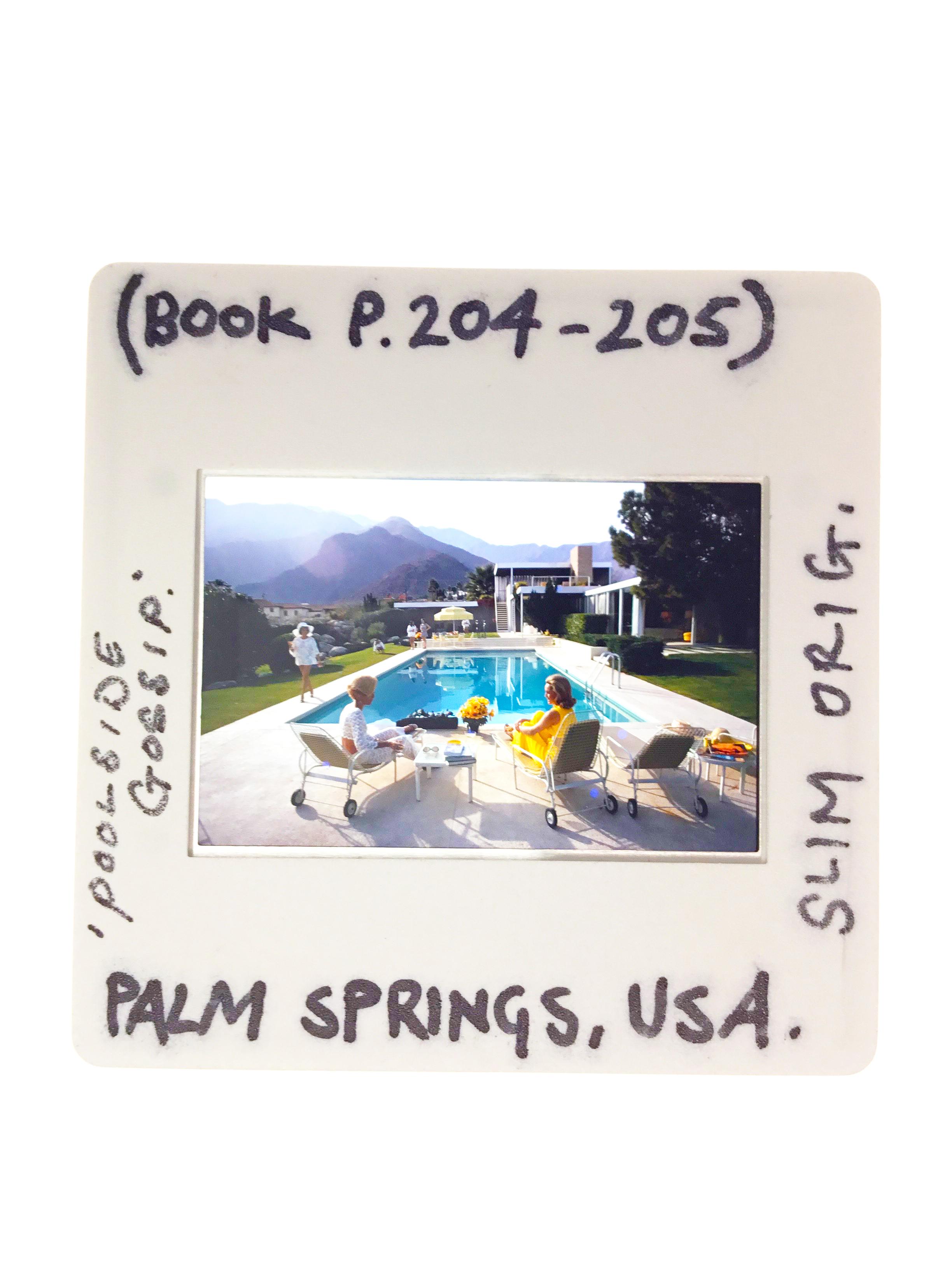 Slim Aarons - Nice pool - Estate Stamped For Sale 1