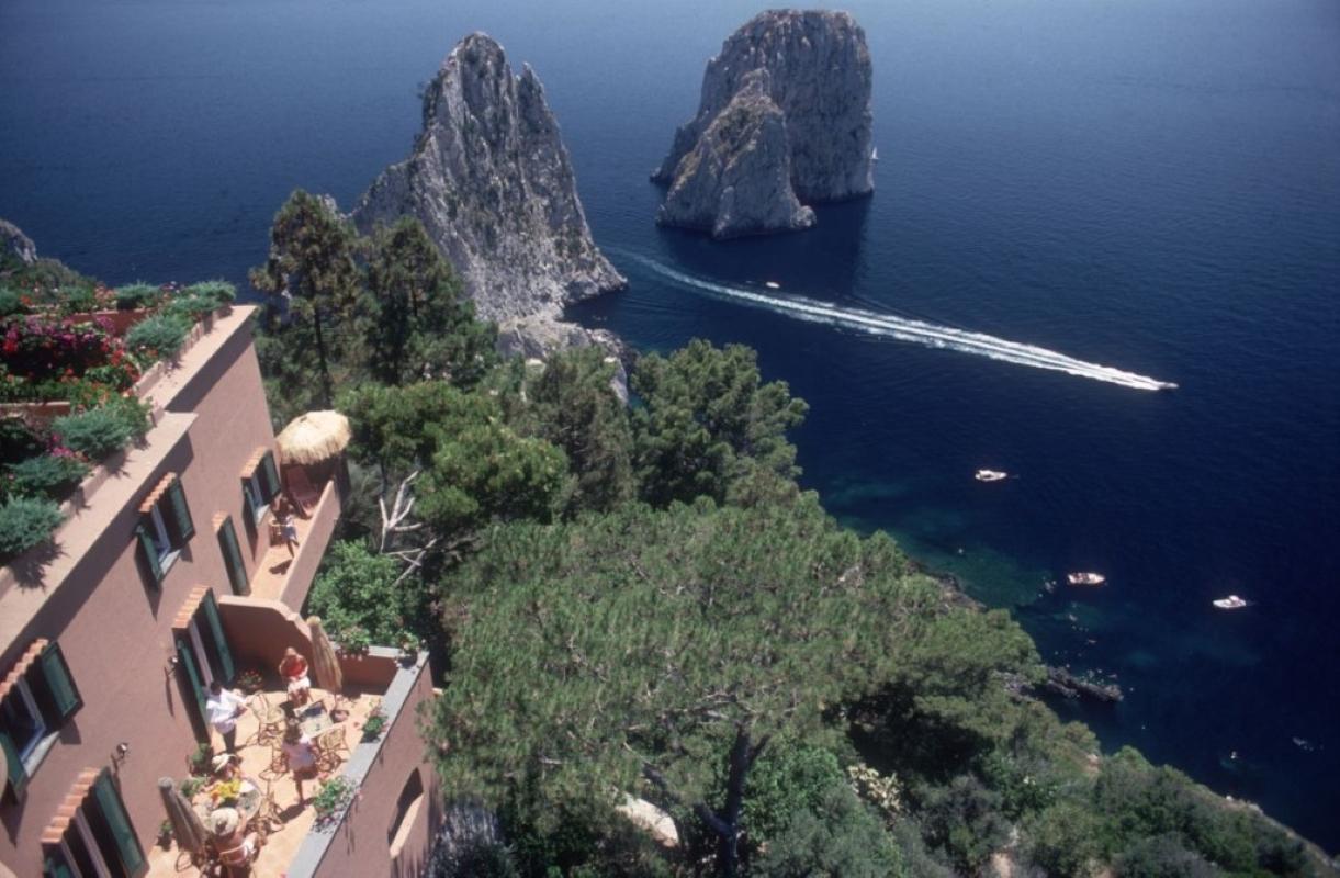 Slim Aarons Official Estate Print - Capri Hotel