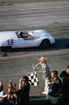 Slim Aarons Official Estate Print - Checkered Flag - Oversize