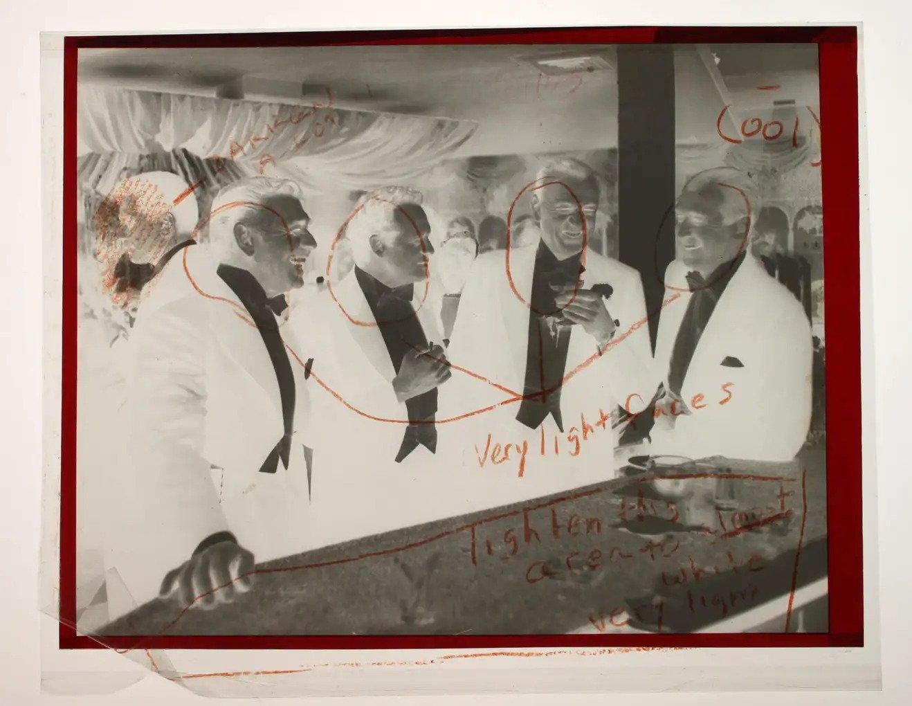 Slim Aarons offizieller Nachlassdruck – Dinner Jazz im Angebot 5