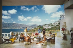 Slim Aarons Estate Print - Guests at Villa Nirvana - Oversize