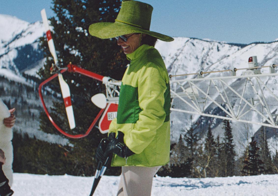 Slim Aarons Official Estate Print - Snowmass Village For Sale 2
