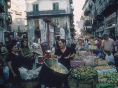 Vintage Slim Aarons  'Palermo, Market' (Slim Aarons Estate Edition)
