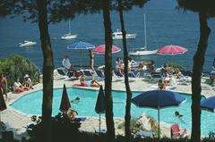 Slim Aarons Pellicano Pool 1980 Official Limited Estate Edition