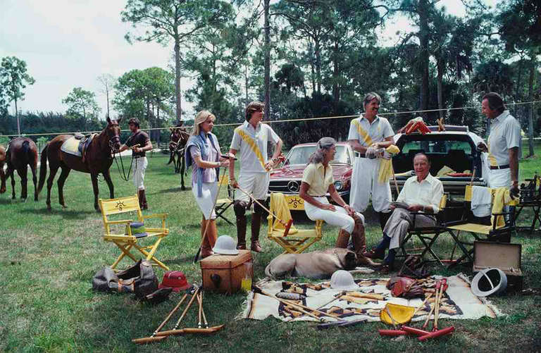 Slim Aarons, Polo Party