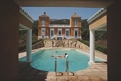 Slim Aarons "Pool At El Cuarton" (piscine à El Cuarton)