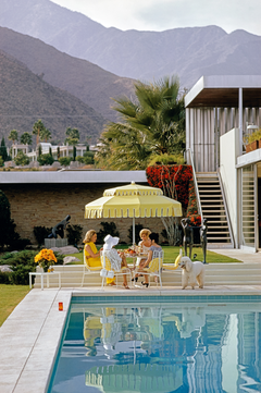 Slim Aarons Poolside Friendship 1970 Official Limited Estate Edition