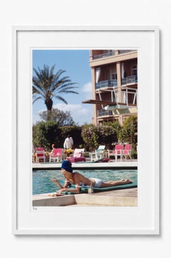 Slim Aarons, Poolside In Marrakesh, Morocco, 1969 16x12"