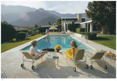 Slim Aarons „Poolside Pairs“ – Ungerahmter Druck in limitierter Auflage mit Stempel des Nachlasses